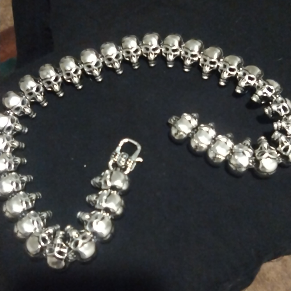 Men's stainless steel heavy duty 20 inch choker necklace